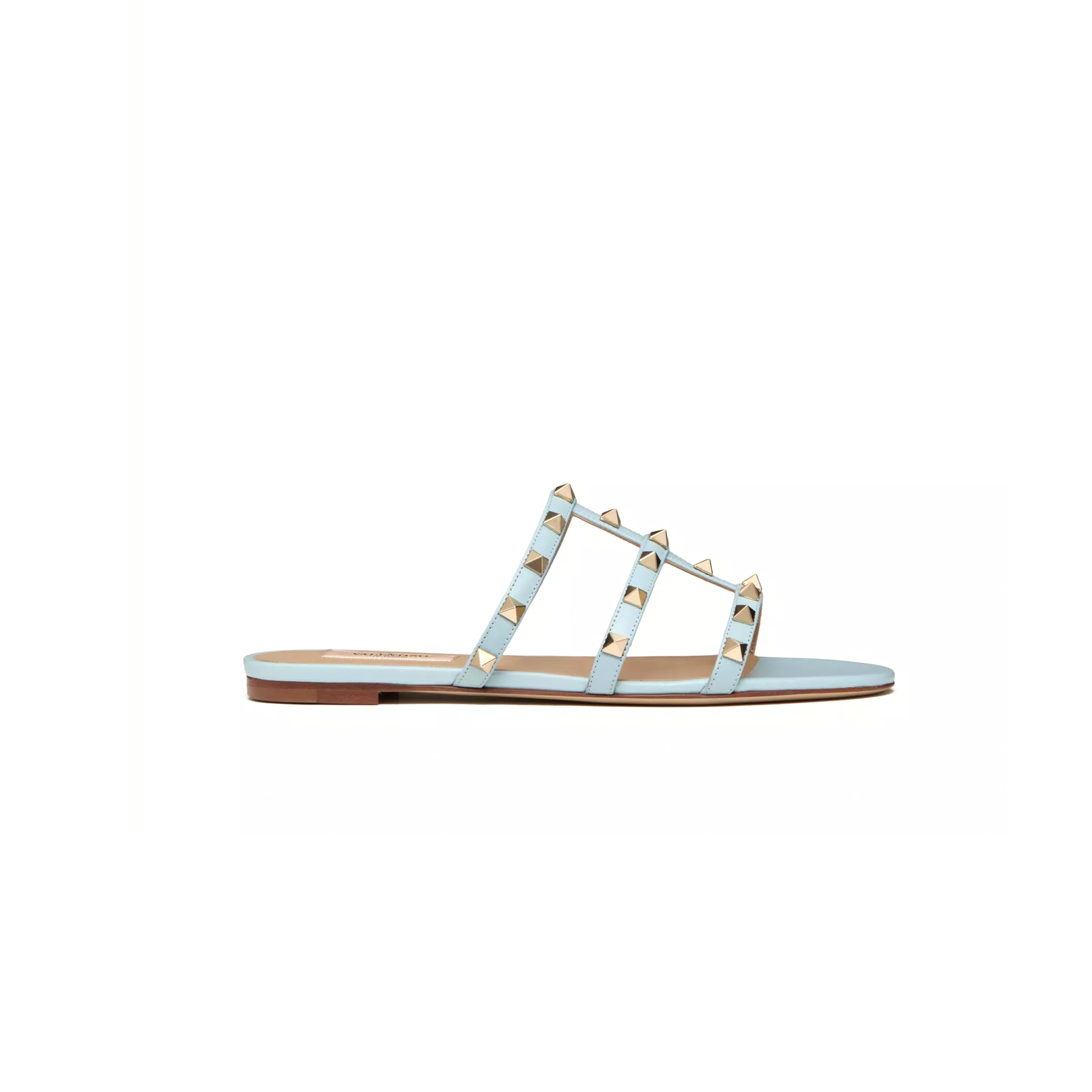 VALENTINO ROCKSTUD FLAT SLIDE SANDAL 5W2S0C49VOD_ZJ4 VALENTINO ROCKSTUD FLAT SLIDE SANDAL 5W2S0C49VOD_ZJ4